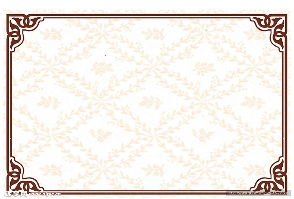 边框相框图框 奖状