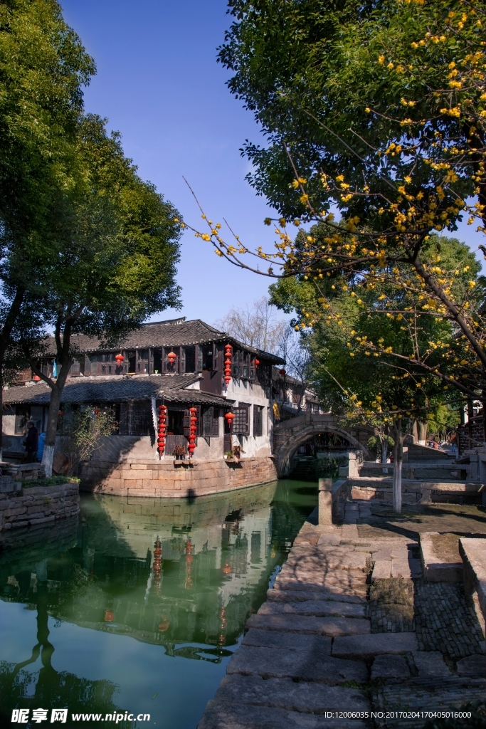 苏南水乡甪直古镇