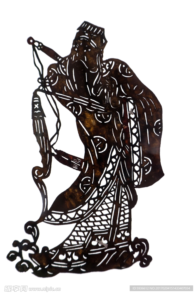 皮影戏 古装人物