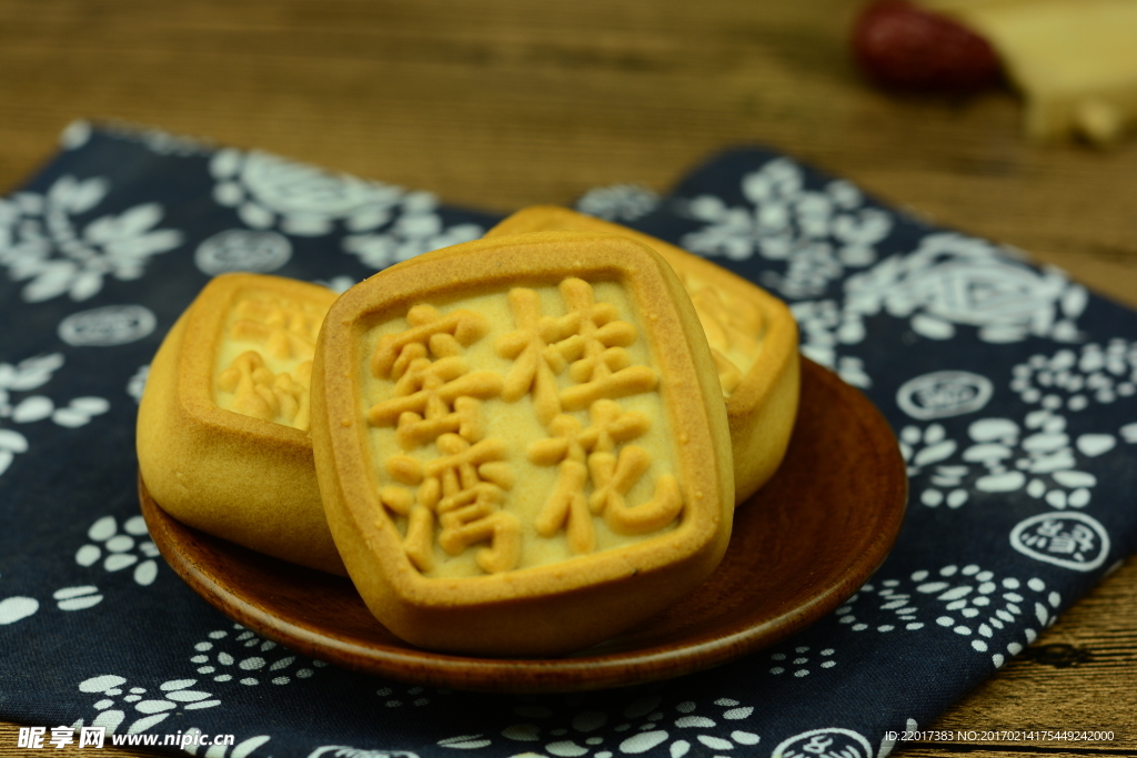 传统糕点食品美食 中式面点