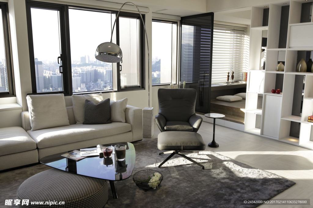 北欧风格装饰设计实景图