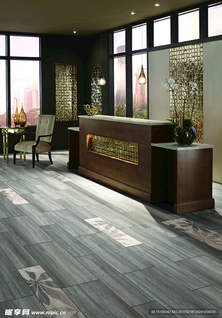 过道合层效果图