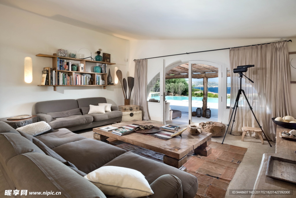 布艺客厅室内装修图片