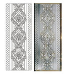 欧式花纹 玉砂  菱形花纹