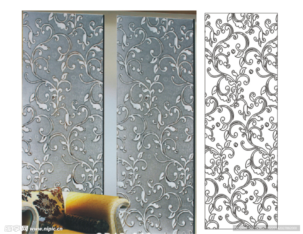 欧式花纹 玉砂花  艺术玻璃