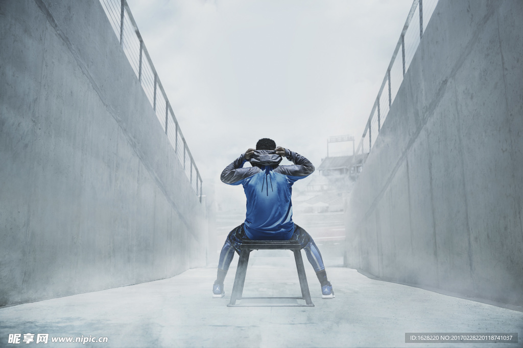 NIKE休闲运动服宣传广告