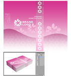 粉色 唯美 浪漫 家纺包装