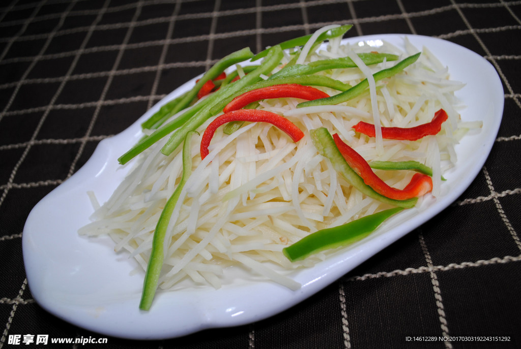 青椒土豆丝