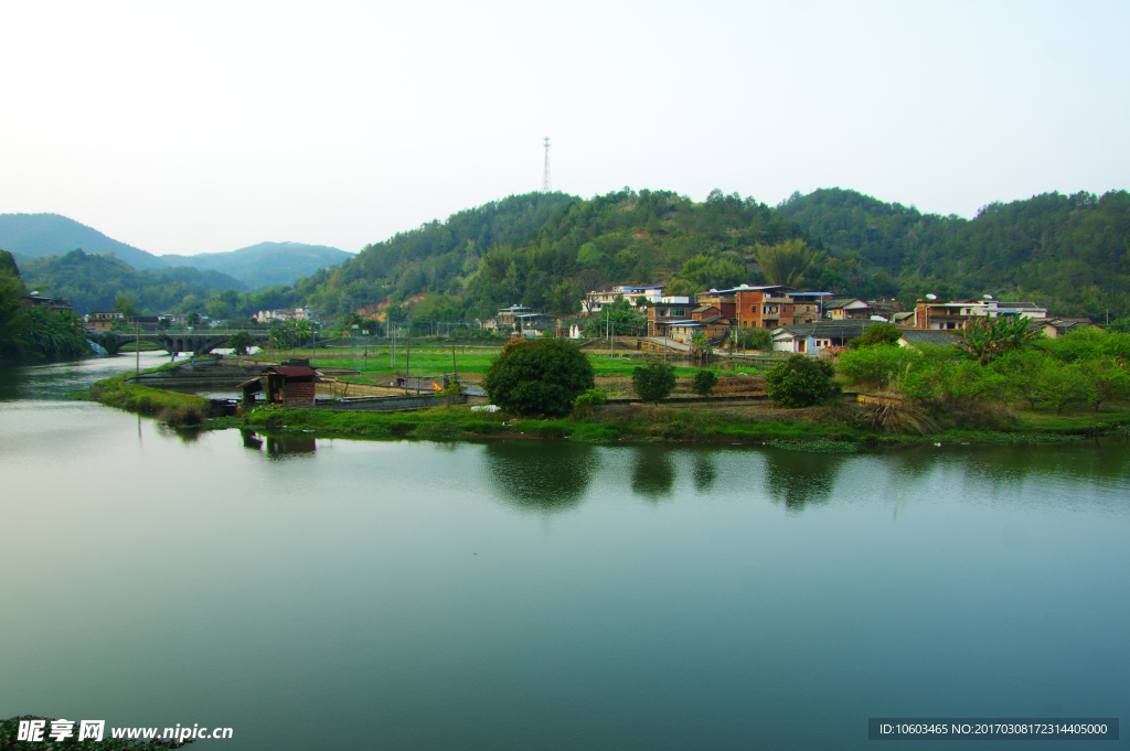 乡村山水 梅州风光