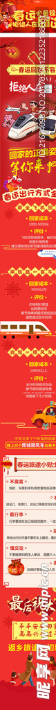 春运注意事项长图