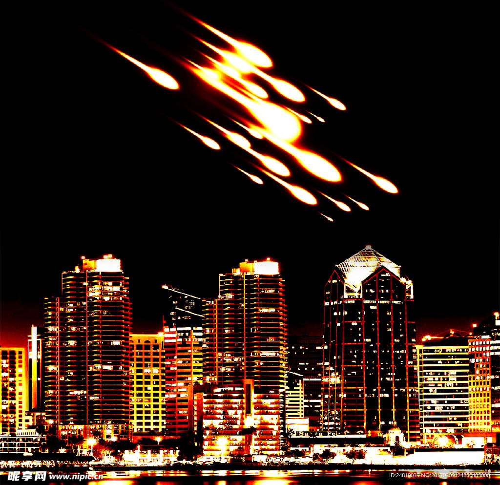 燃烧城市中的流星