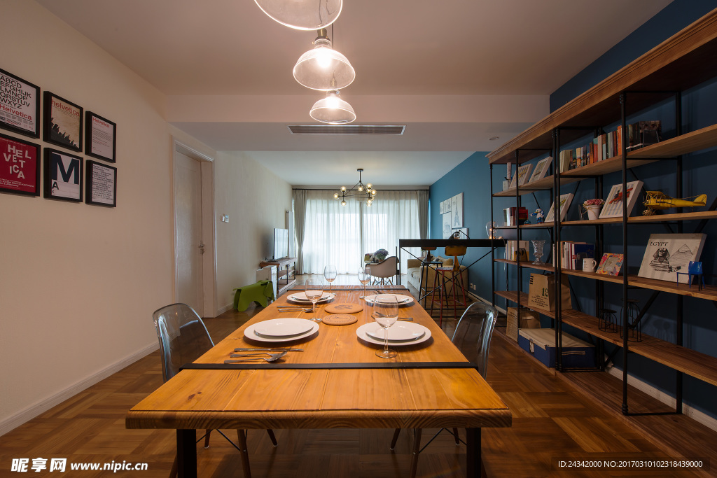 混搭风格室内设计实景图