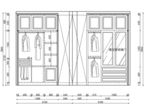 板式衣帽间cad