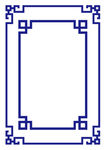 中式花框 边框 古典花框