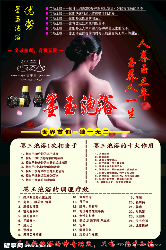 墨玉泡浴 十大作用