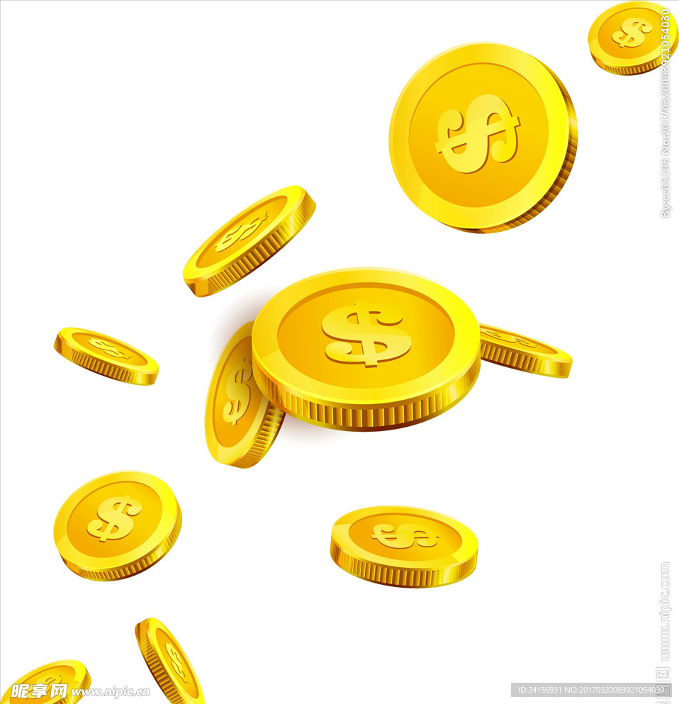 漂浮钱币