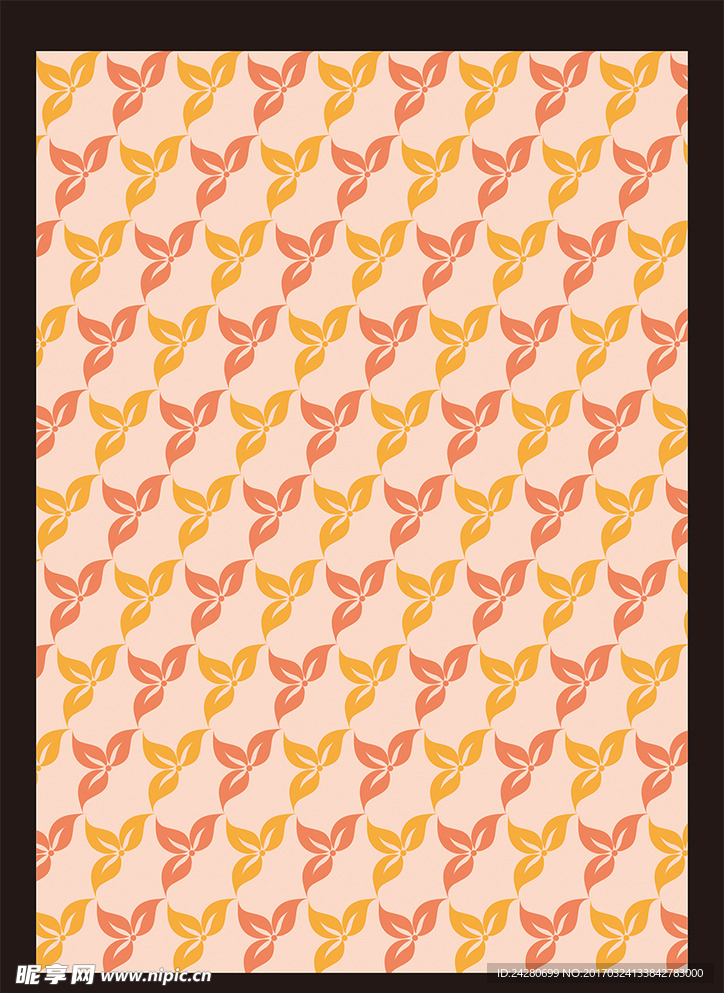 小清新唯美底纹唯美花纹背景