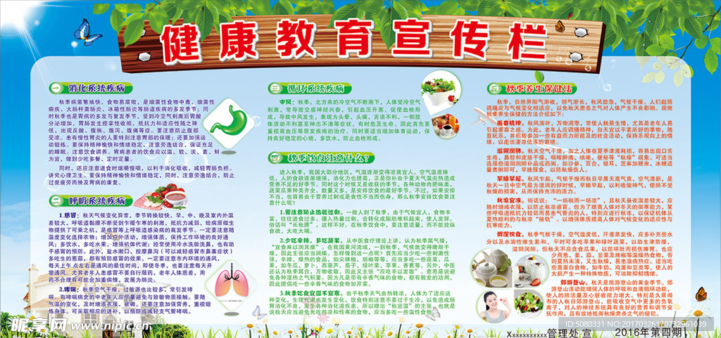 健康教育宣传栏