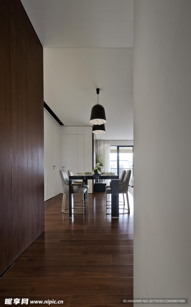 北欧风格室内装饰实景图