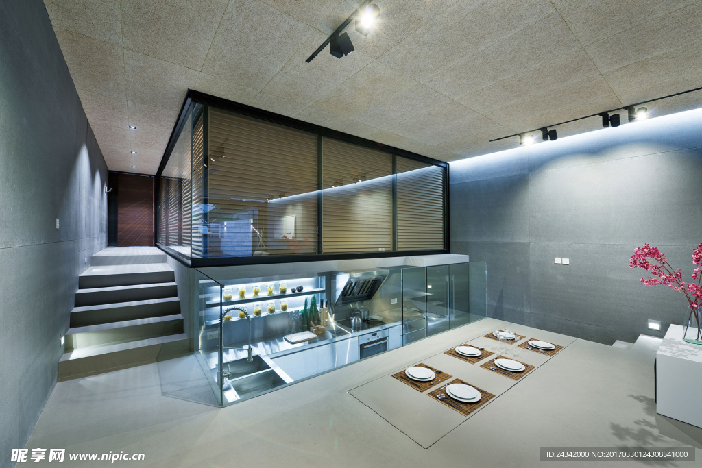 北欧风格室内装饰实景图