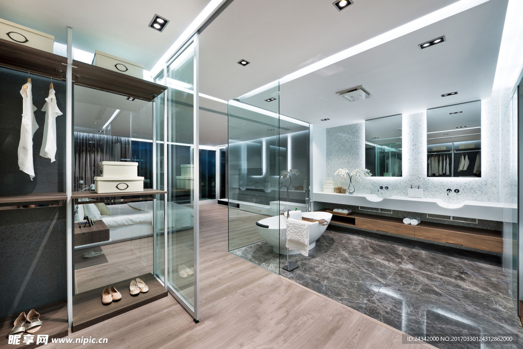 北欧风格室内装饰实景图