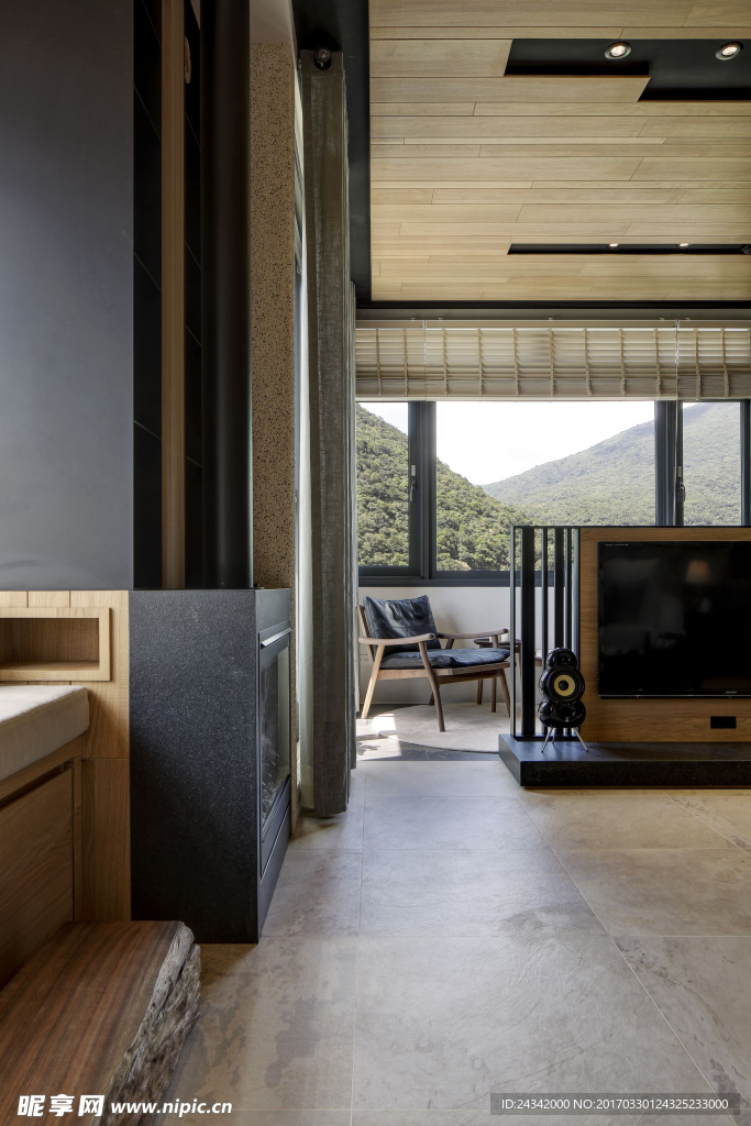 北欧风格室内装饰实景图