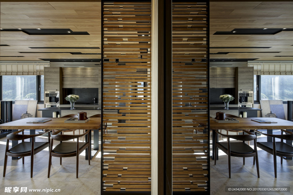 北欧风格室内装饰实景图