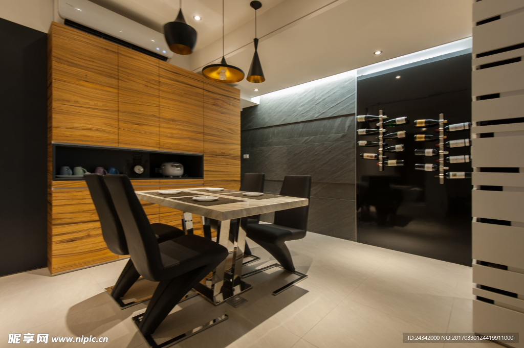 北欧风格室内装饰实景图