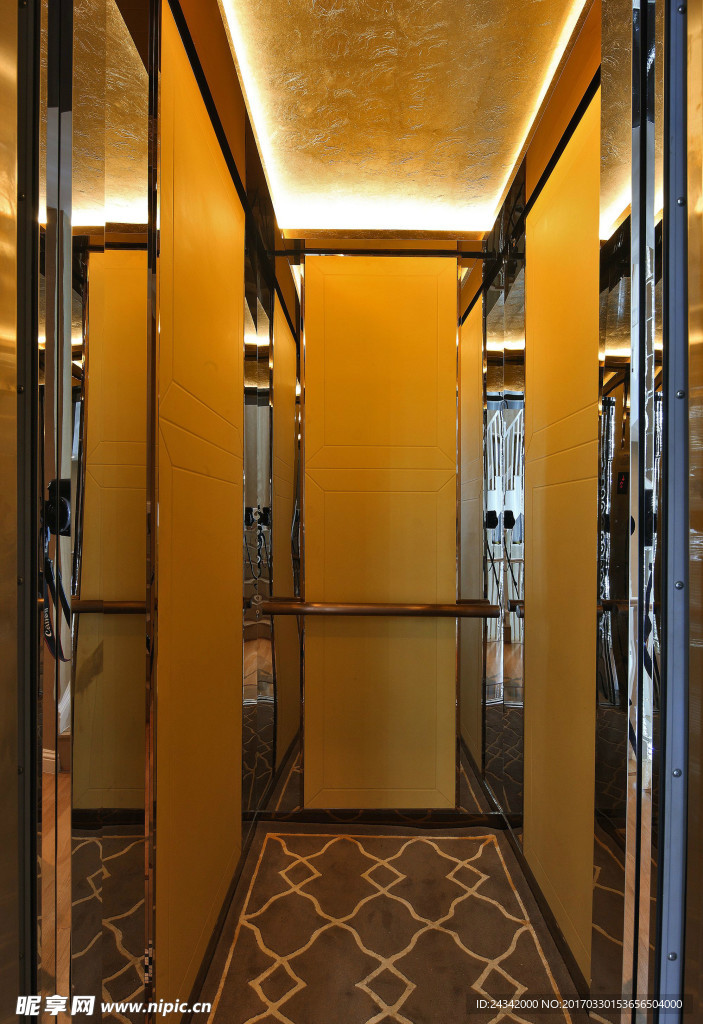 古典风格室内装饰实景图