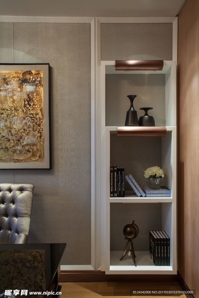 古典风格室内装饰实景图