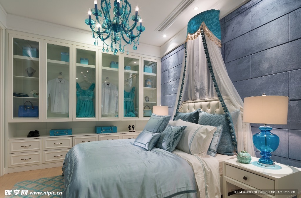 古典风格室内装饰实景图