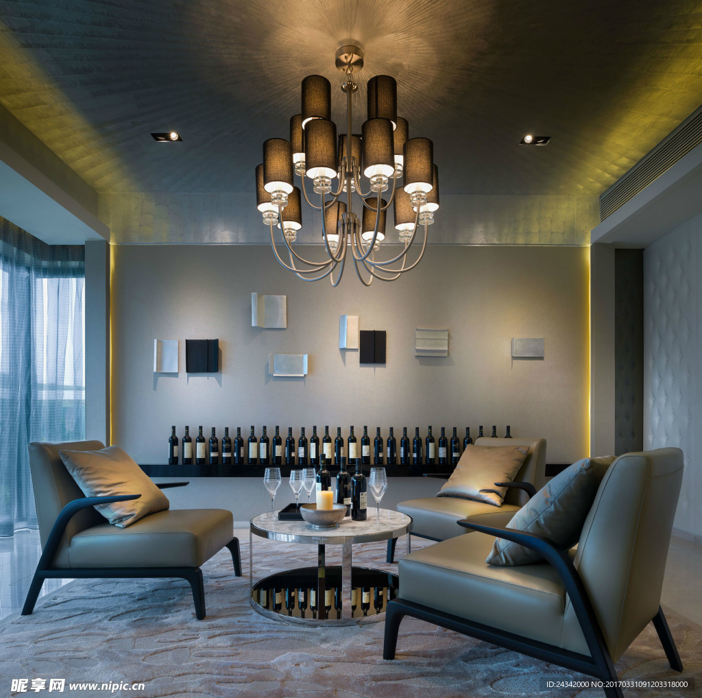 现代简约风格室内装饰实景图