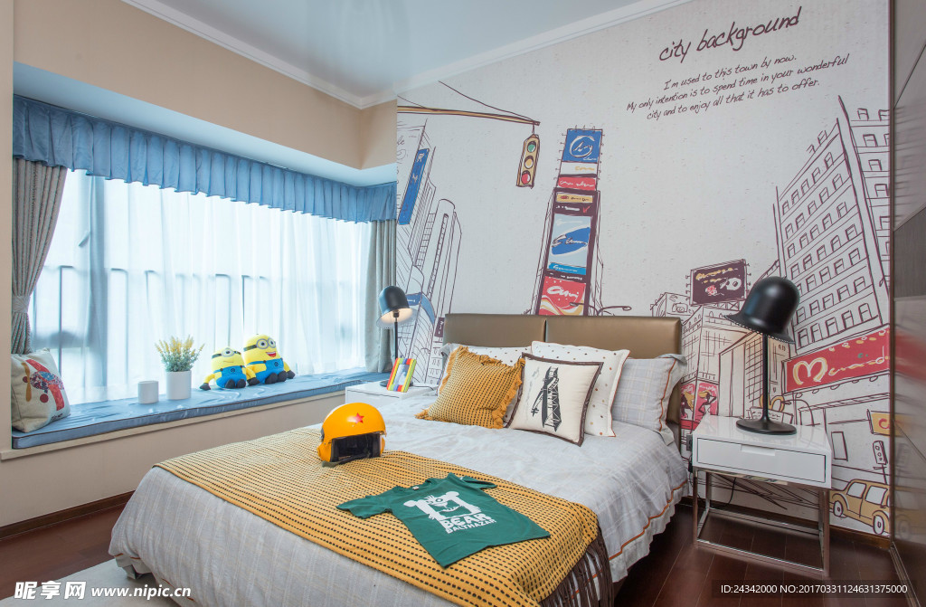 现代简约风格室内装饰实景图