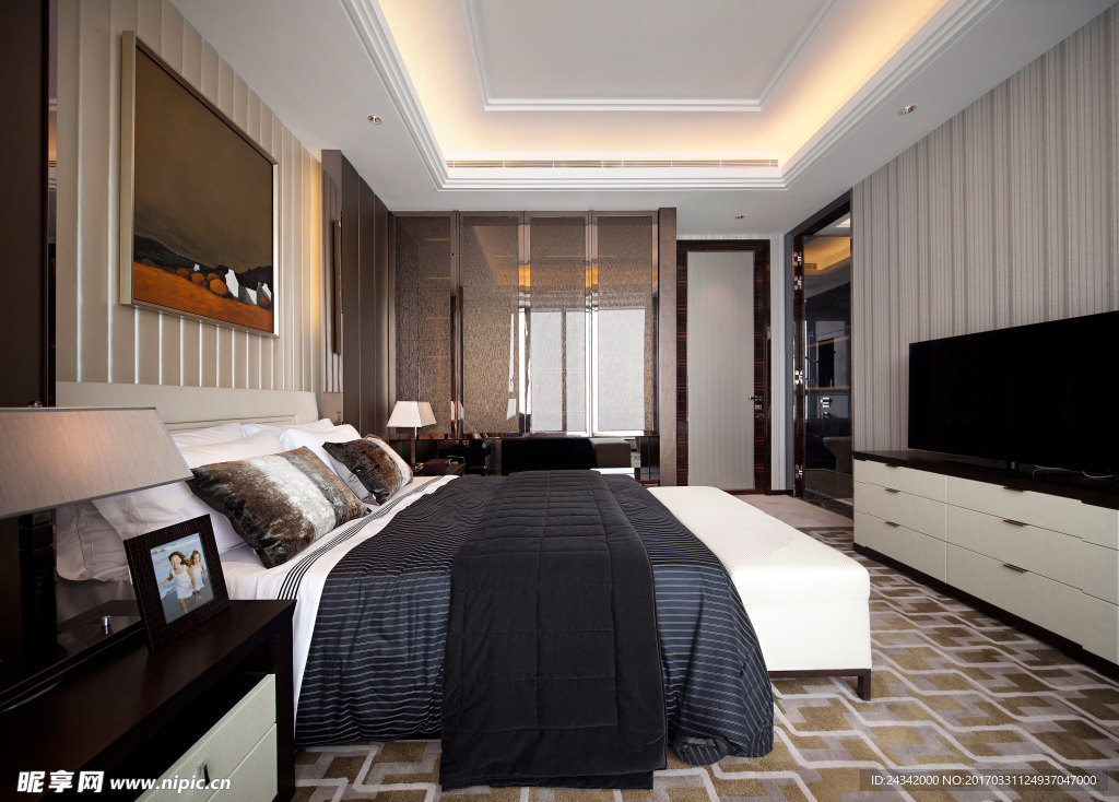 现代简约风格室内装饰实景图