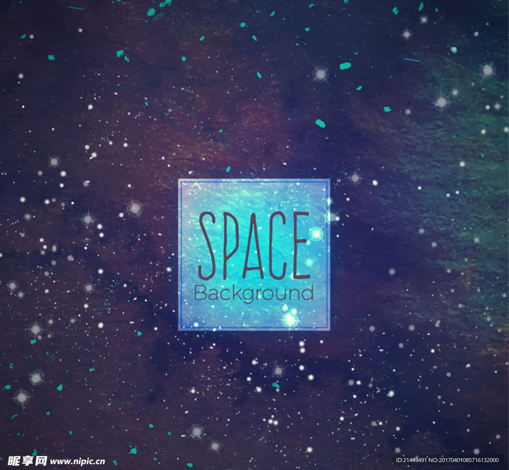 深蓝色太空背景