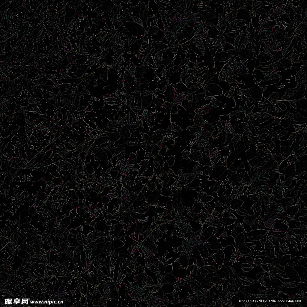 黑色高档花纹背景图片