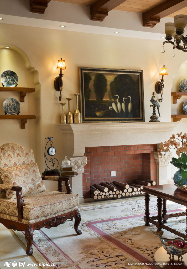 美式风格实景图