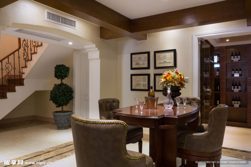 美式风格实景图