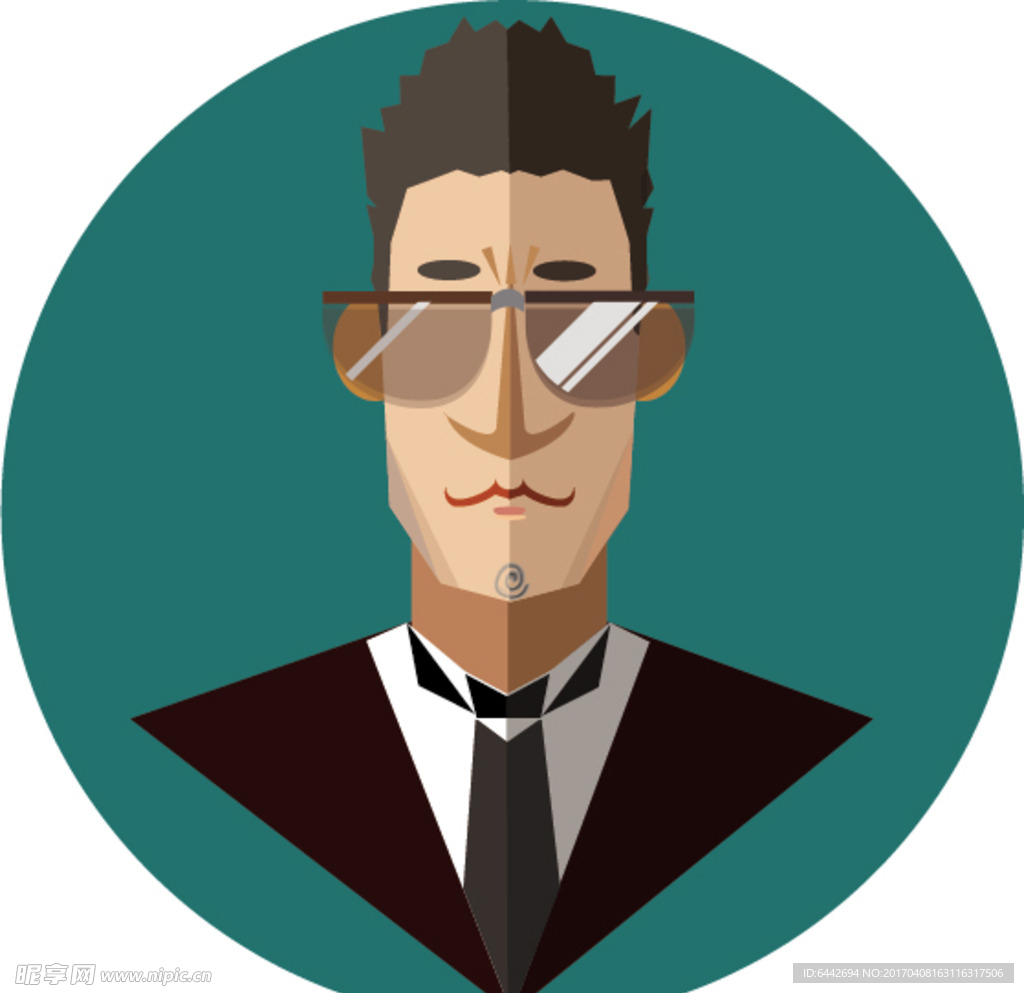商务男头像