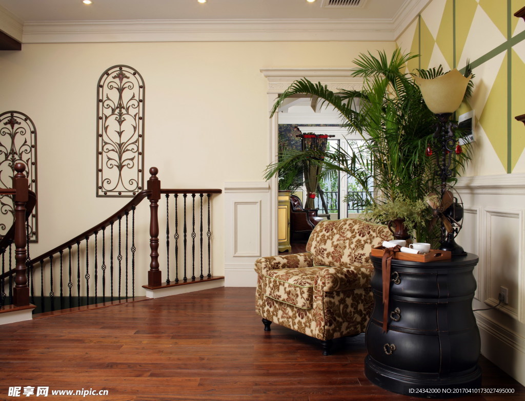 美式复古风格实景图