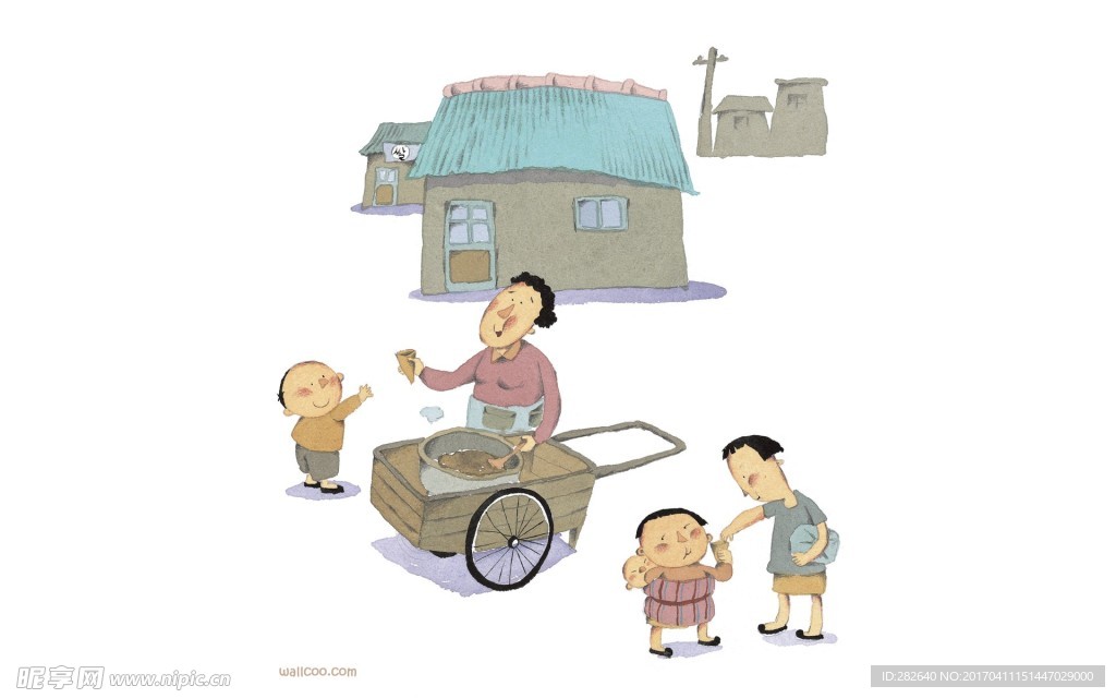 买零食桌面壁纸