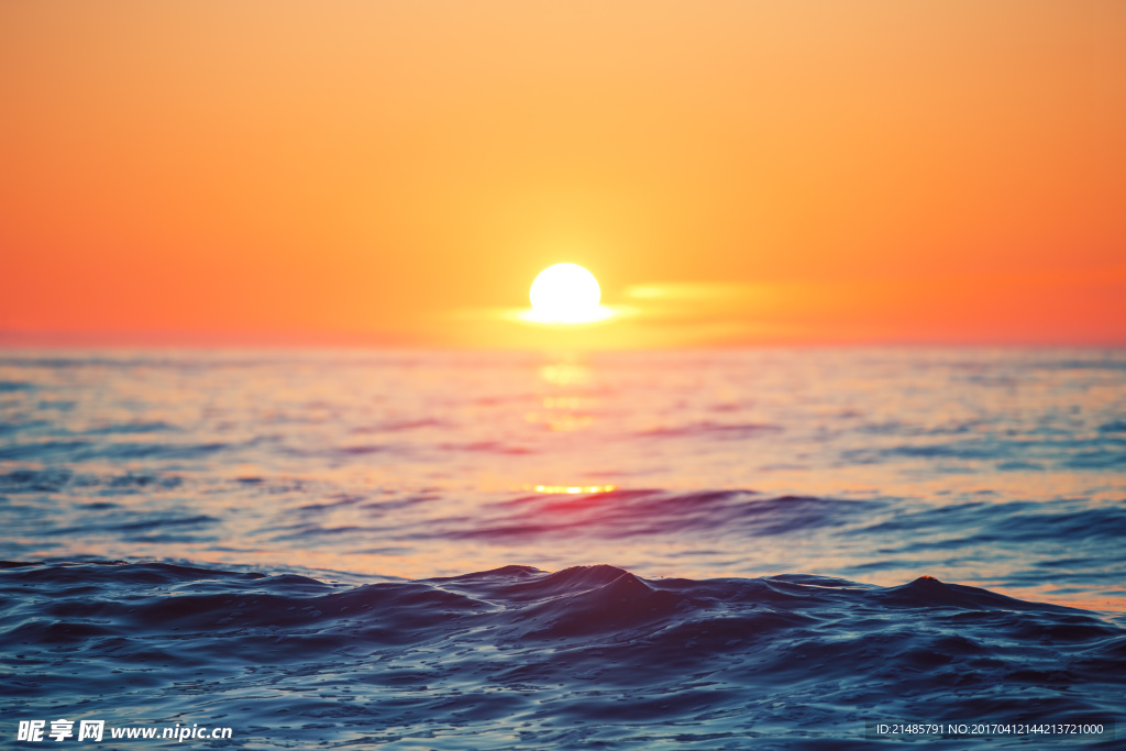 大海边蓝天风景