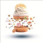 烤箱食物psd素材