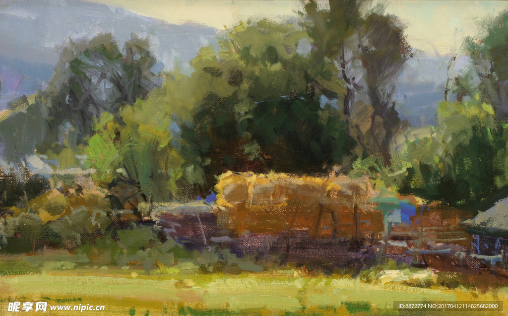 油画风景 油画山水 风景油画