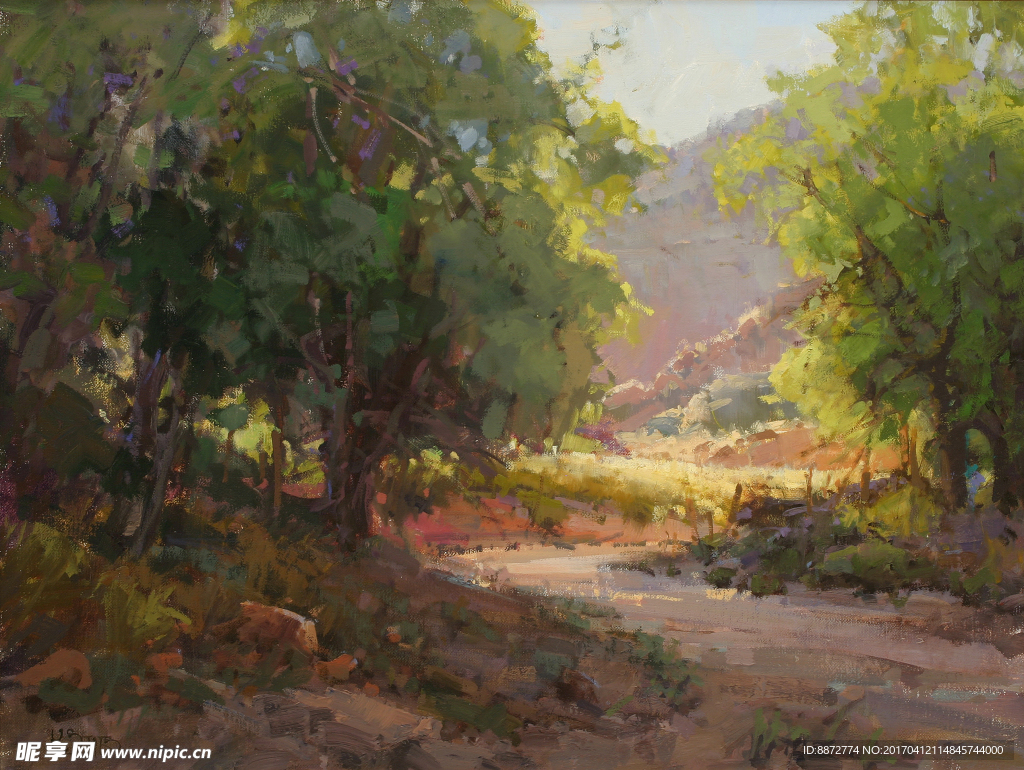 油画风景 油画山水 风景油画