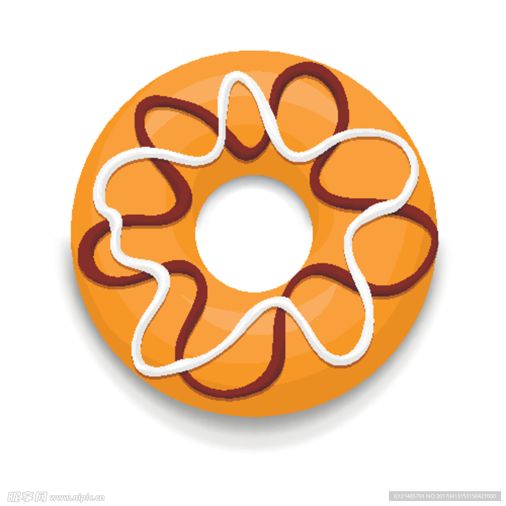 矢量甜甜圈