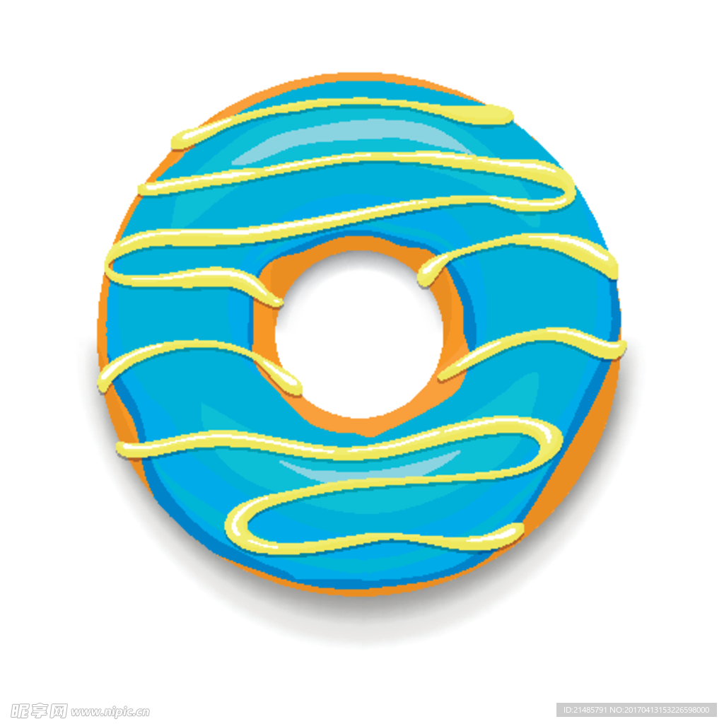 矢量甜甜圈