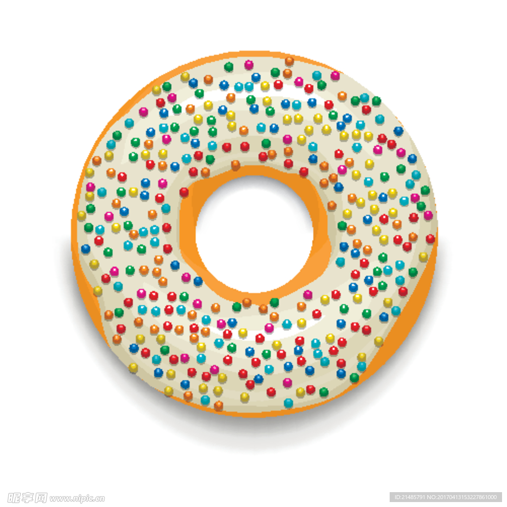 矢量甜甜圈