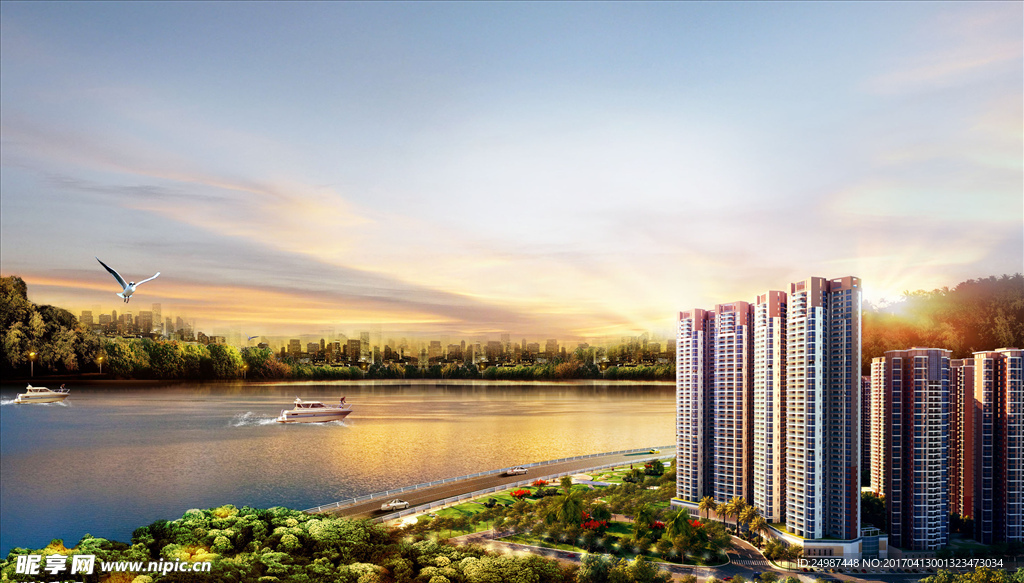 地产 江景 豪宅  生活 湾区