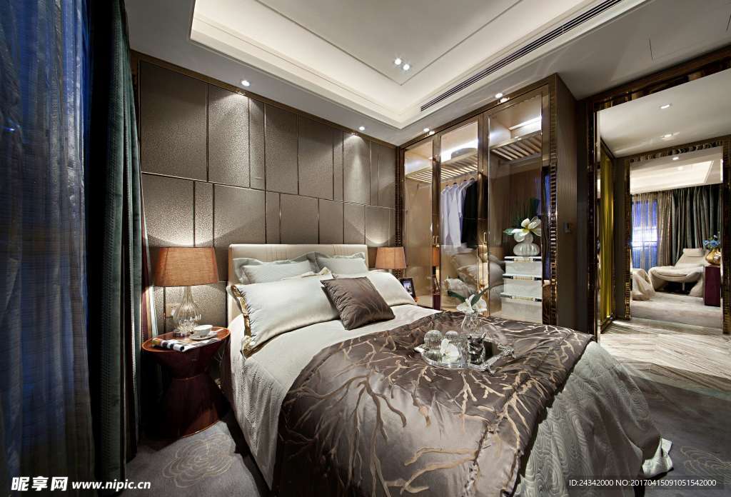 现代简约装饰实景图